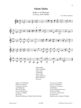 Christmas Carols - Maria Linnemann - Partition